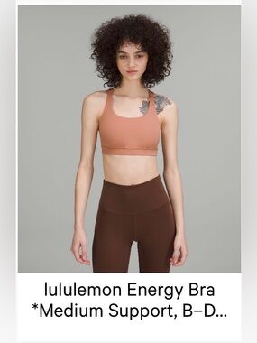 Lululemon energy bra